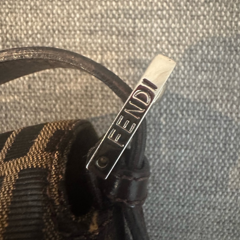 Fendi Black and Brown Shoulder Bag - Picture 5 of 16